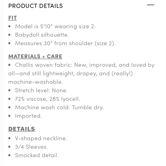 Torrid Challis smock 3/4 sleeves v-neckline button down! Size 3 - Picture 14 of 17